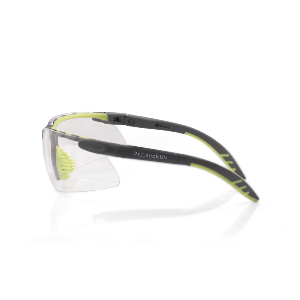 Protecktiv ClearView Safety Glasses - Clear Lens