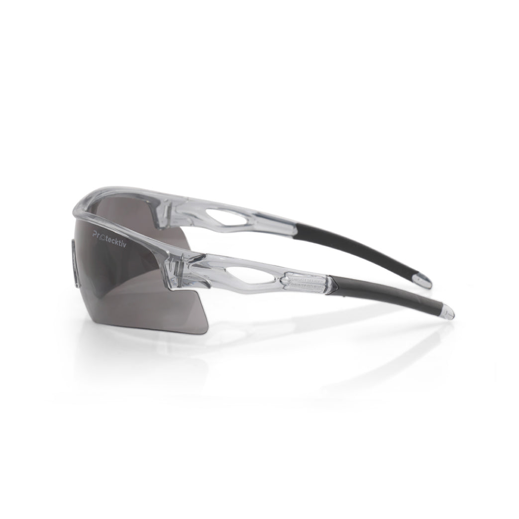 Protecktiv EliteView Safety Glasses - Smoked Lens