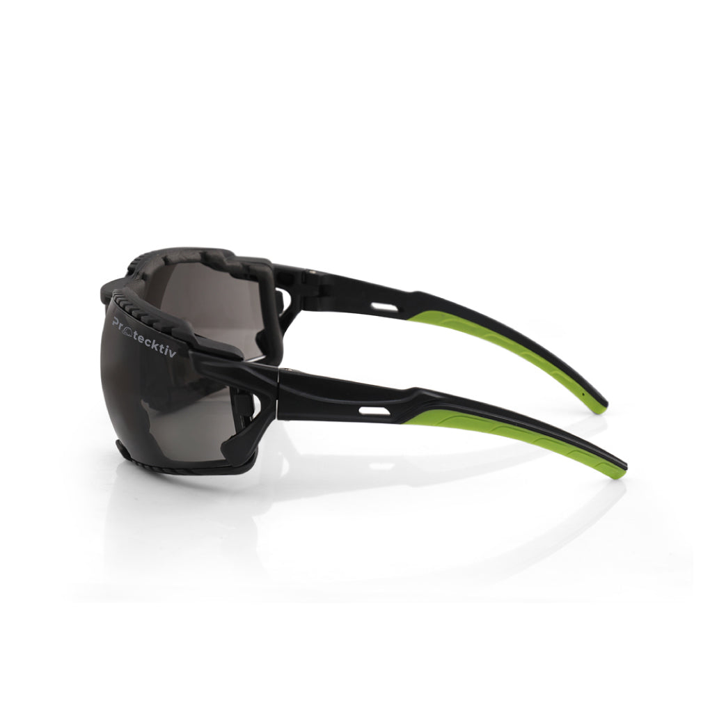 Protecktiv SafeView Safety Glasses - Smoked Lens